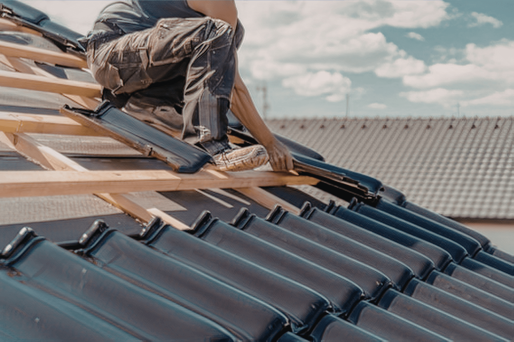 Residential roofing project in Las Vegas